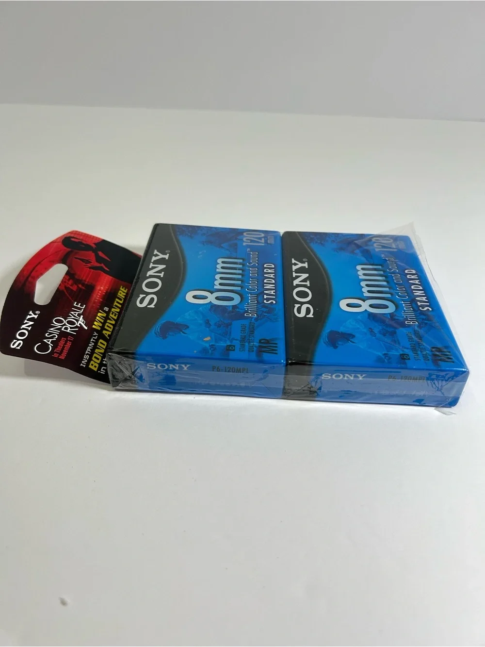 Sony 8mm 120 Minute Video 8 MP Standard Video Tapes 3 Pack NEW